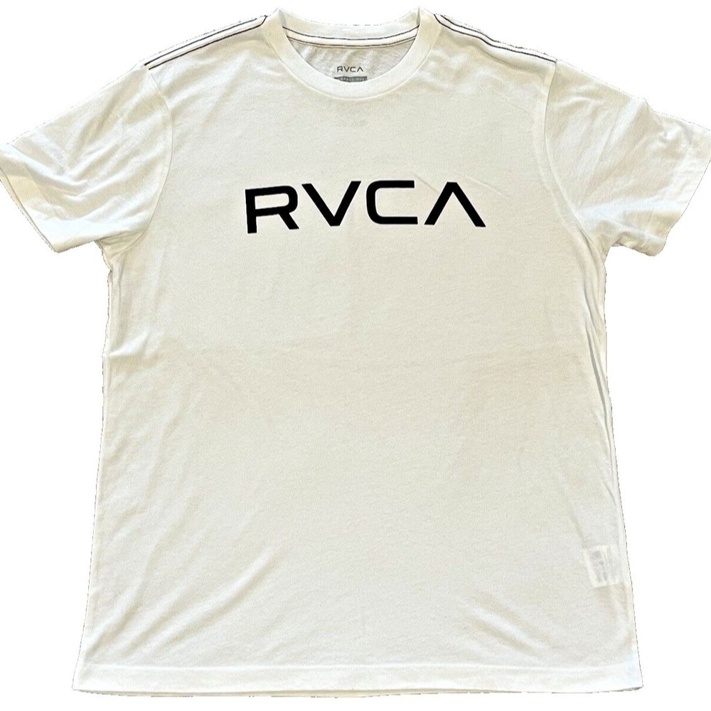 RVCA White Short Sleeve Tee